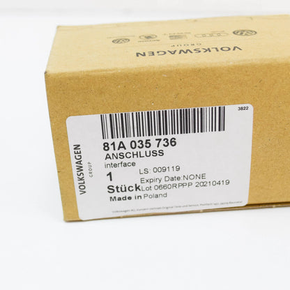 NEW AUDI A7 SPORTBACK 4G8 EXTERNAL AUDIO SOURCES CONNECTION 81A035736 ORIGINAL