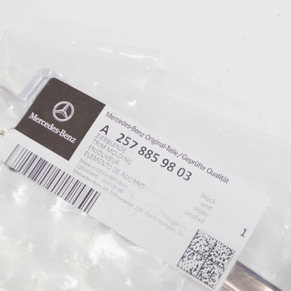 NEW MB CLS C257 FRONT BUMPER LOWER CENTER TRIM MOLDING A2578859803 ORIGINAL