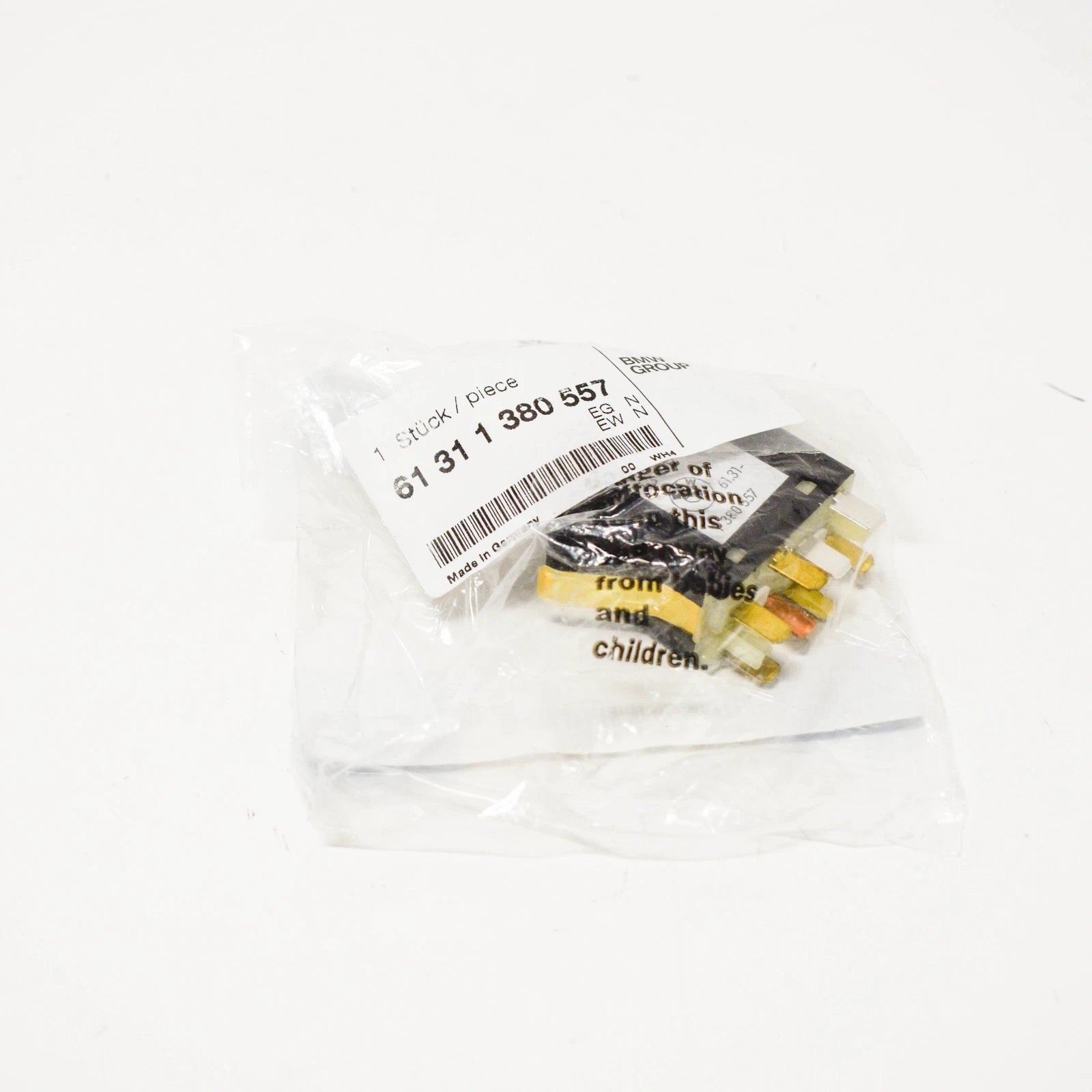 NEW BMW 3 E30 AIR CONDITIONING SWITCH 61311380557 1380557 ORIGINAL