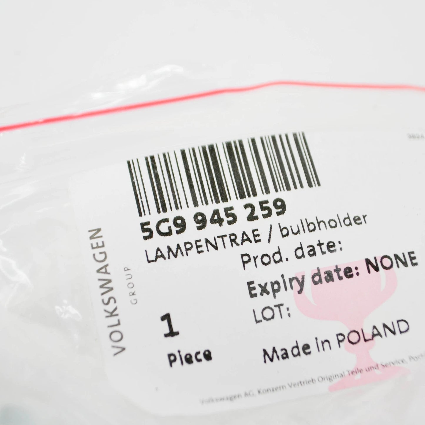 NEW VW GOLF MK7 REAR LEFT BULB HOLDER 5G9945259