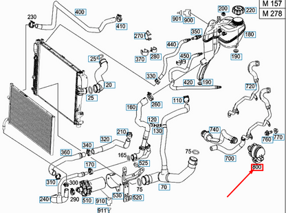 NEW MERCEDES-BENZ ML W166 AUXILIARY COOLANT PUMP A0005002486 ORIGINAL