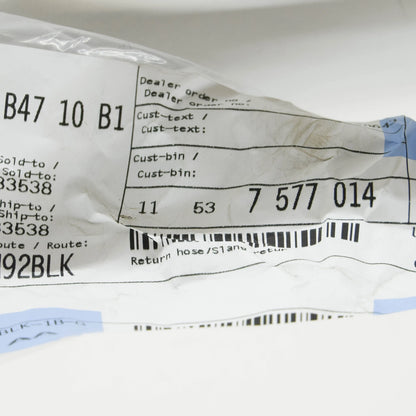 NEW BMW 5 F10 TURBOCHARGER COOLANT RETURN LINE 11537577014 4.4 PETROL ORIGINAL