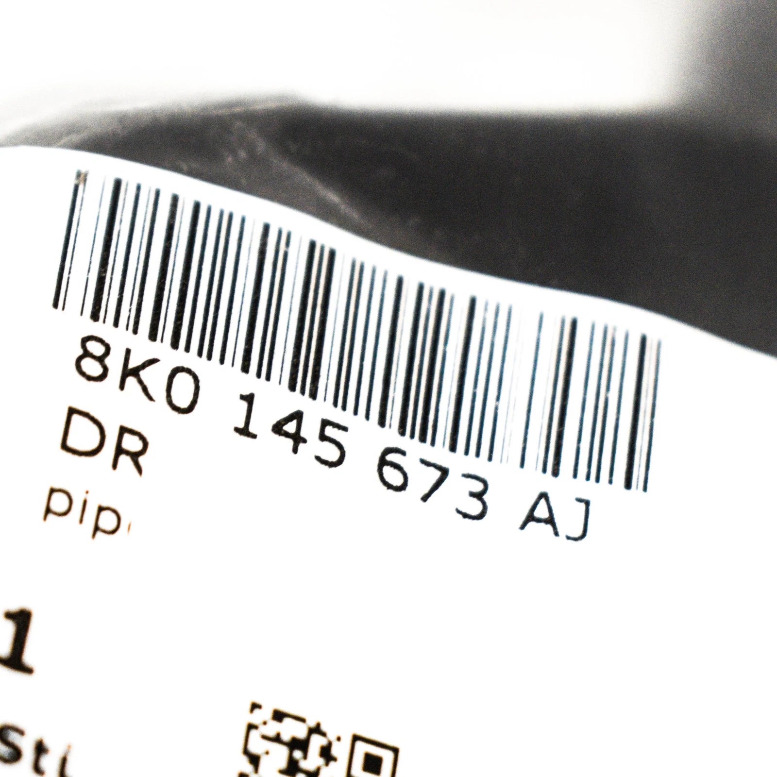 NEW AUDI A4 B8 ALLROAD INTERCOOLER PRESSURE HOSE 8K0145673AJ 2.0TDI ORIGINAL