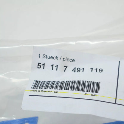 NEW BMW I3 I01 FRONT BUMPER LEFT TRIM BLUE 51117491119 ORIGINAL