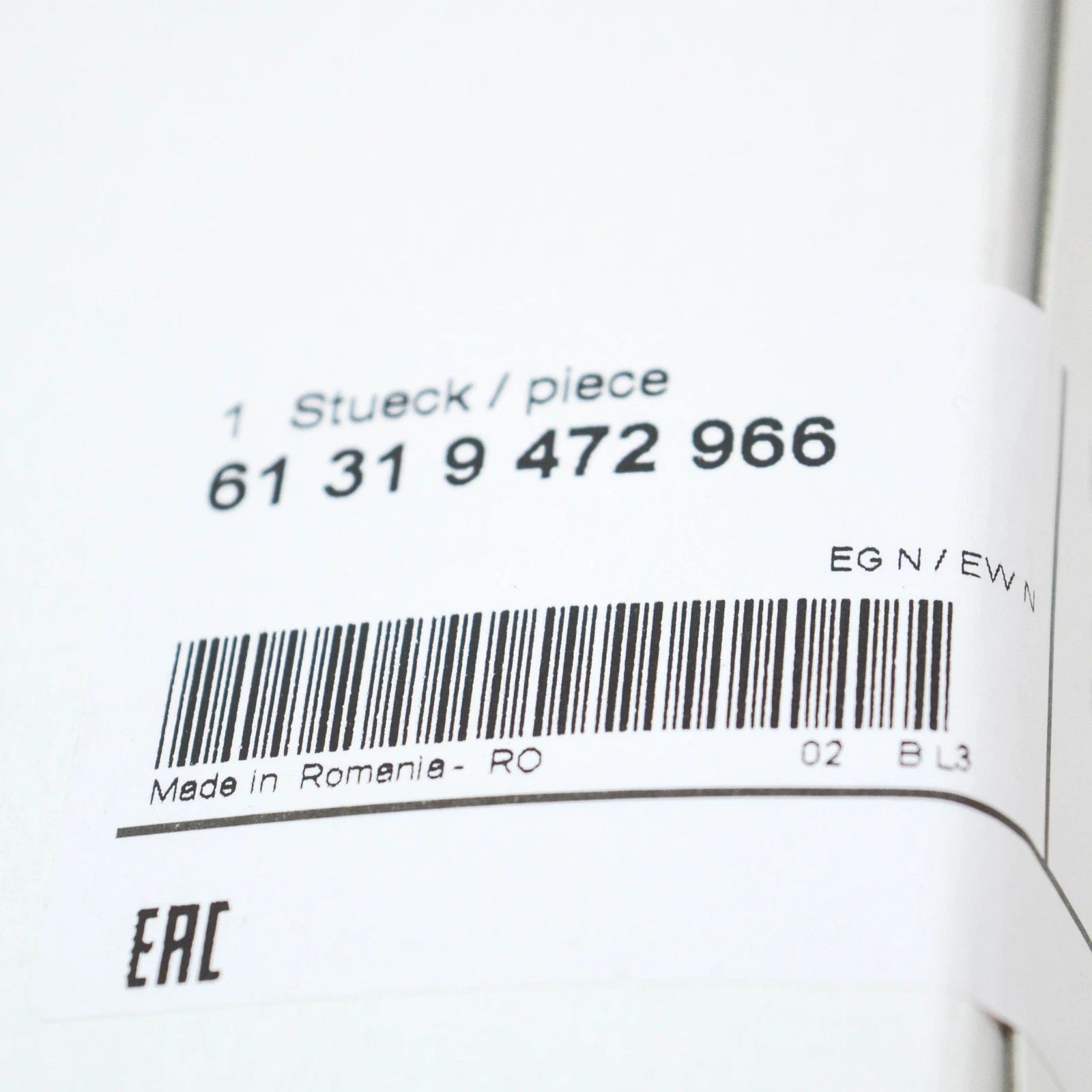 NEW BMW X3 G01 FRONT HEADLIGHT SWITCH CONTROL UNIT 61319472966 ORIGINAL