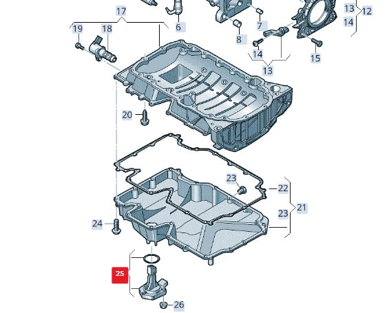 NEW AUDI A5 8W6 CABRIO OIL PRESSURE SENSOR 05L907660A ORIGINAL