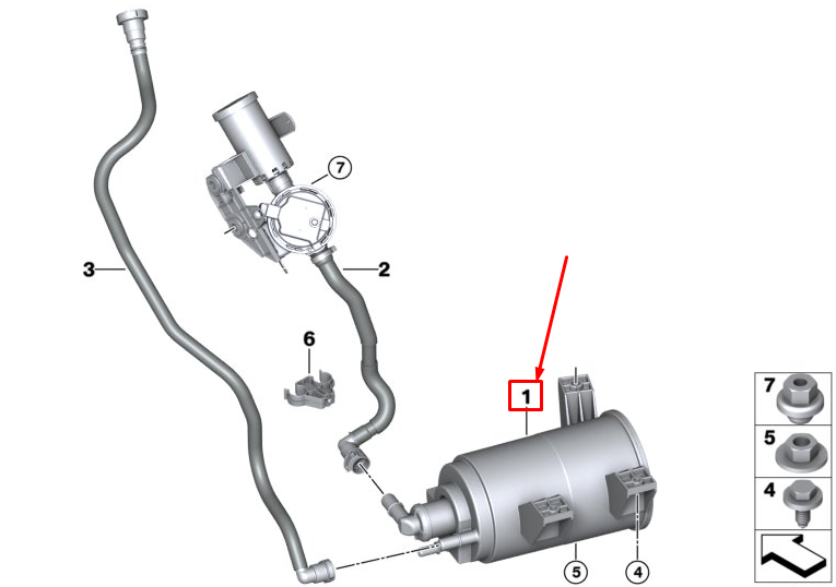 new bmw x3 g01 activated charcoal filter 16137459686 original