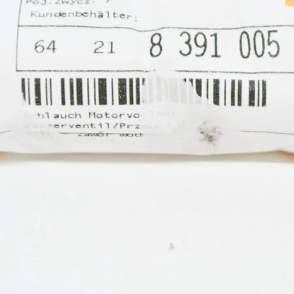 NEW BMW 5 E39 HOSE FOR ENGINE INLET AND HEATER CONTROL 64218391005 ORIGINAL