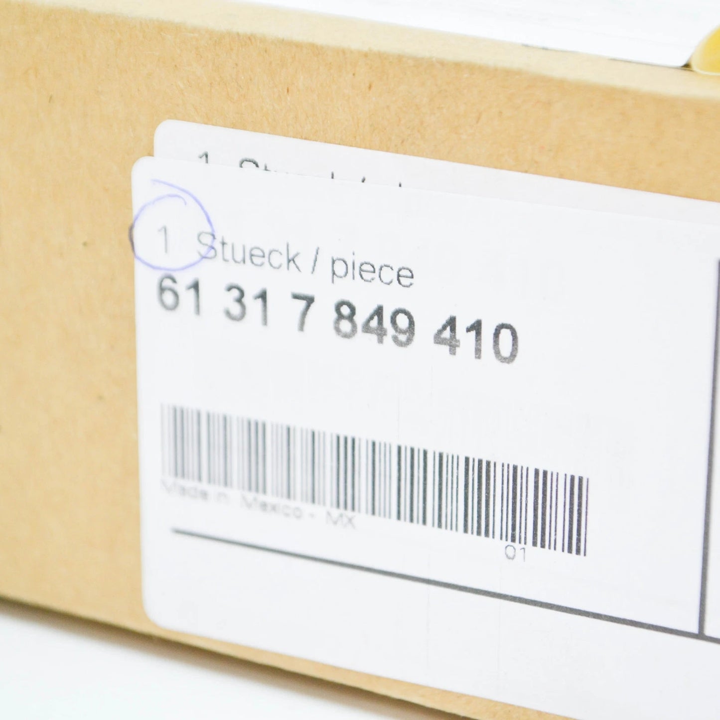 NEW BMW 5 F10 STEERING WHEEL SWITCHES 7849410 61317849410 ORIGINAL