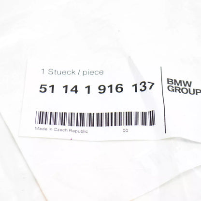 NEW BMW 3 E30 REAR TAILGATE BOOT LID EMBLEM BADGE 51141916137 ORIGINAL
