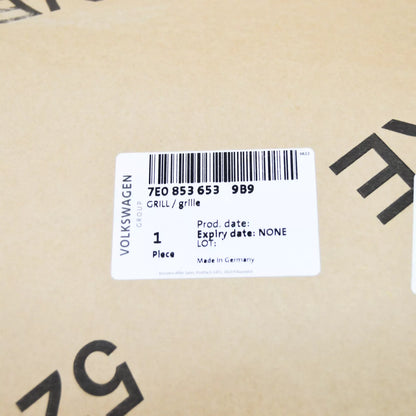 NEW VW TRANSPORTER V T5 FRONT BUMPER RADIATOR GRILLE 7E08536539B9