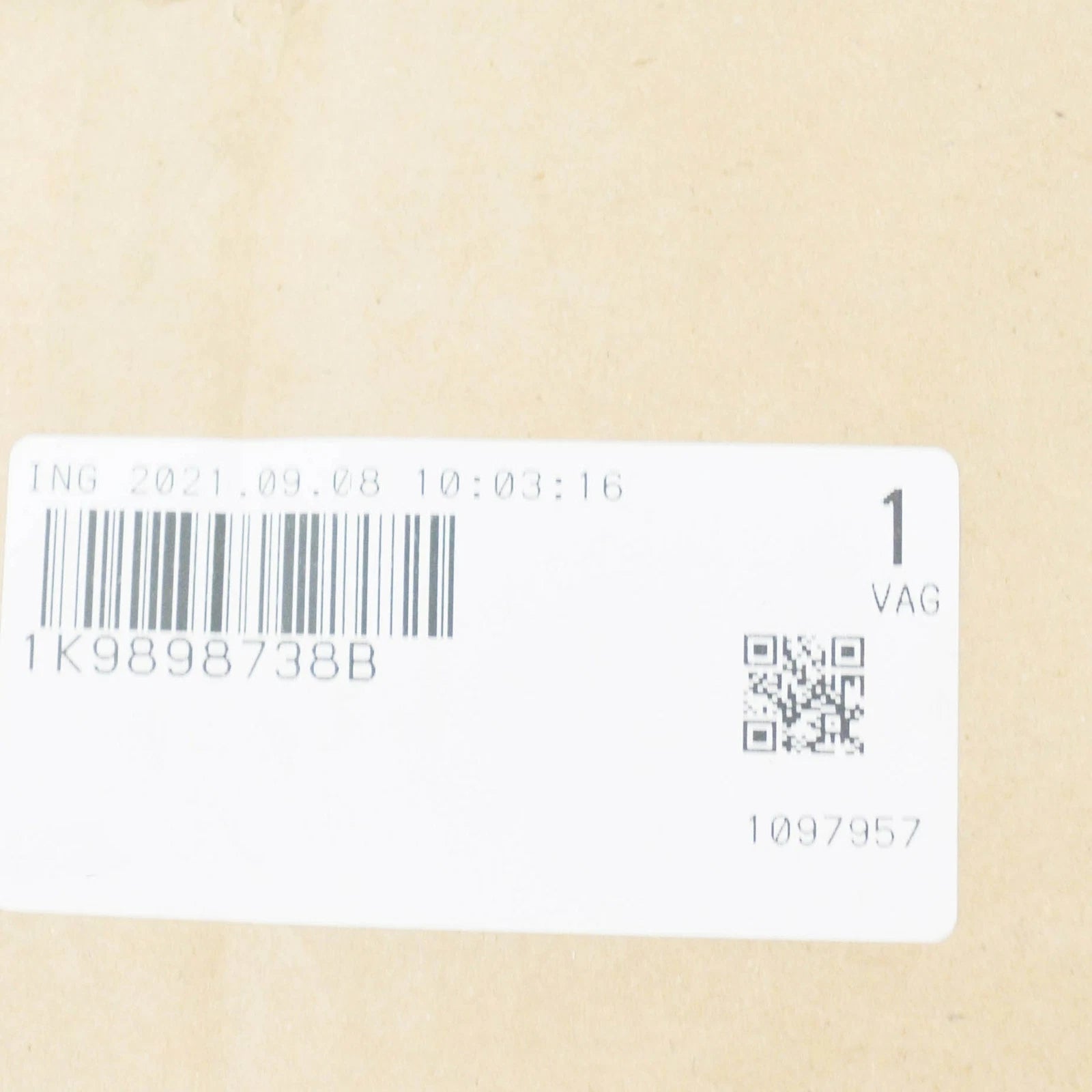 NEW VW TIGUAN MK1 FRONT SUNROOF SLIDE AND TILT MECHANISM SET 1K9898738B ORIGINAL