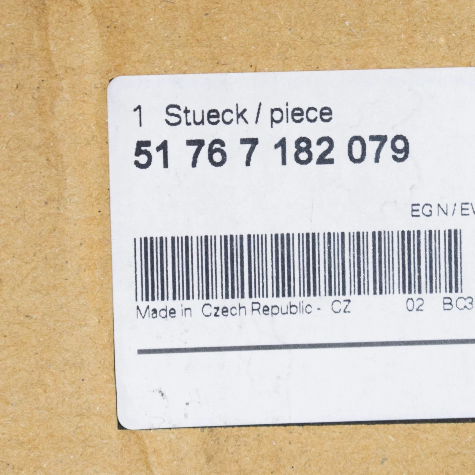 NEW BMW 3 E90 TRUNK LID GASKET SEAL 51767182079 7182079 ORIGINAL