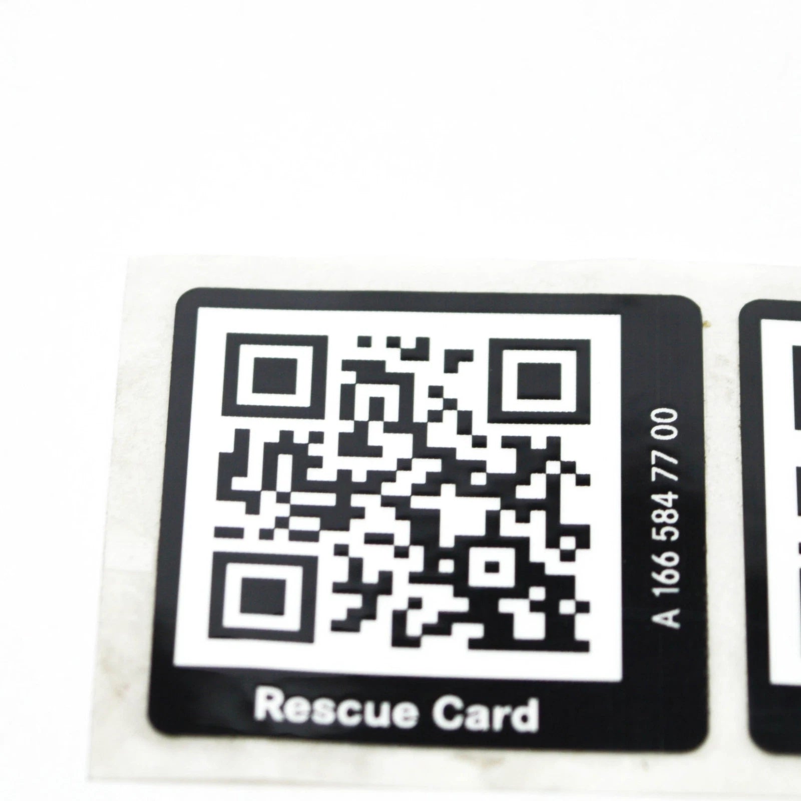 NEW MERCEDES-BENZ GL X166 INFORMATION LABEL A1665847700 ORIGINAL