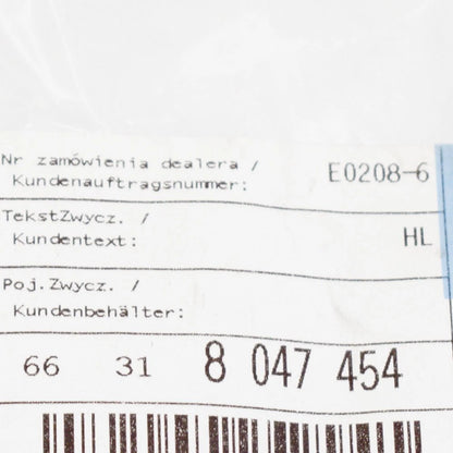 NEW BMW 5 F10 RADAR SENSOR BRACKET 66318047454 8047454 ORIGINAL