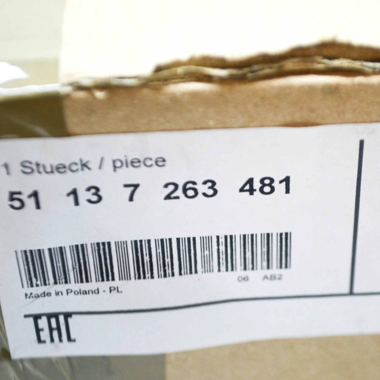 NEW BMW 3 F30 FRONT RADIATOR LEFT GRILLE LUXURY 51137263481 7263481 2014