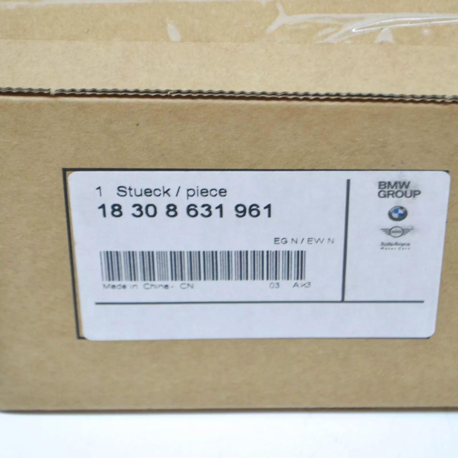 NEW BMW 5 G30 REAR RIGHT EXHAUST PIPE TIP 18308631961 ORIGINAL