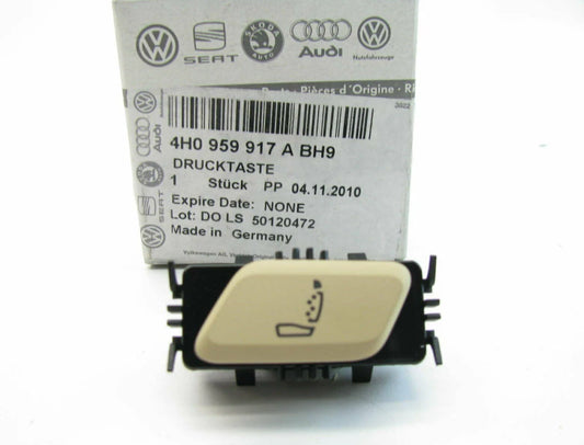 NEW AUDI Q7 4M LEFT SIDE SEAT MASSAGE SWITCH 4H0959917ABH9 ORIGINAL