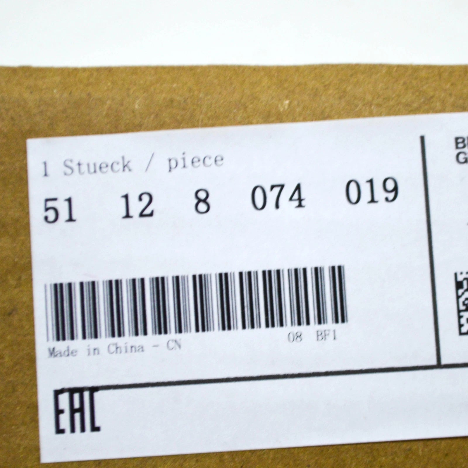 NEW BMW X7 G07 M REAR LEFT BUMPER MOLDING 51128074019 8074019 ORIGINAL