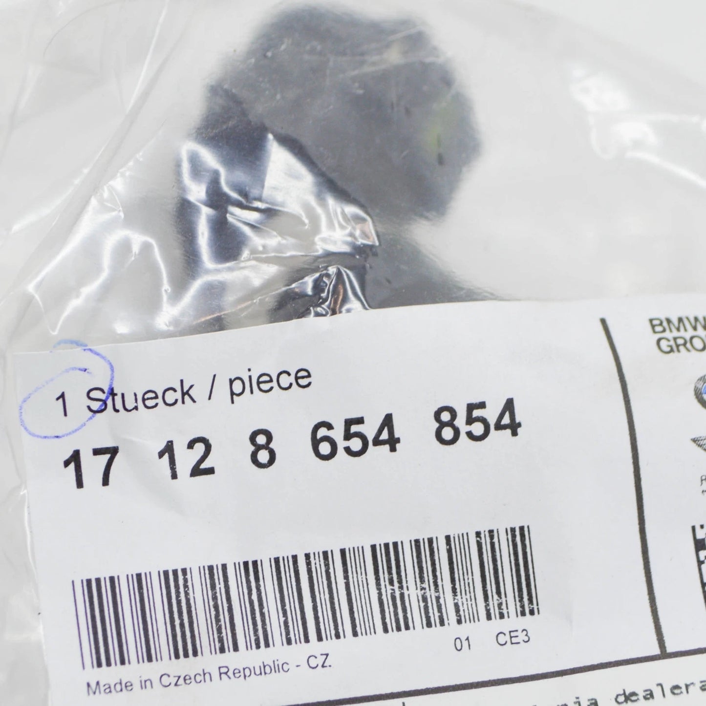 NEW BMW 3 G20 RADIATOR COOLANT HOSES PIPES 17128654854 8654854 ORIGINAL