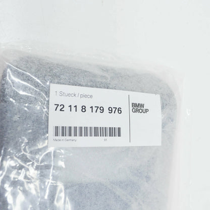 NEW BMW 3 E36 REAR SAFETY BELT COVERING ANTHRACITE 72118179976