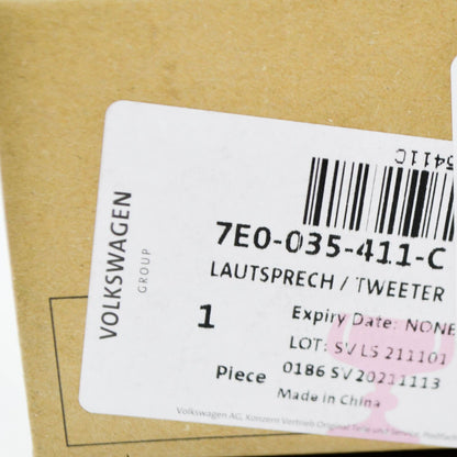 NEW VOLKSWAGEN TRANSPORTER T5 DASHBOARD TREBLE SPEAKER 7E0035411C ORIGINAL