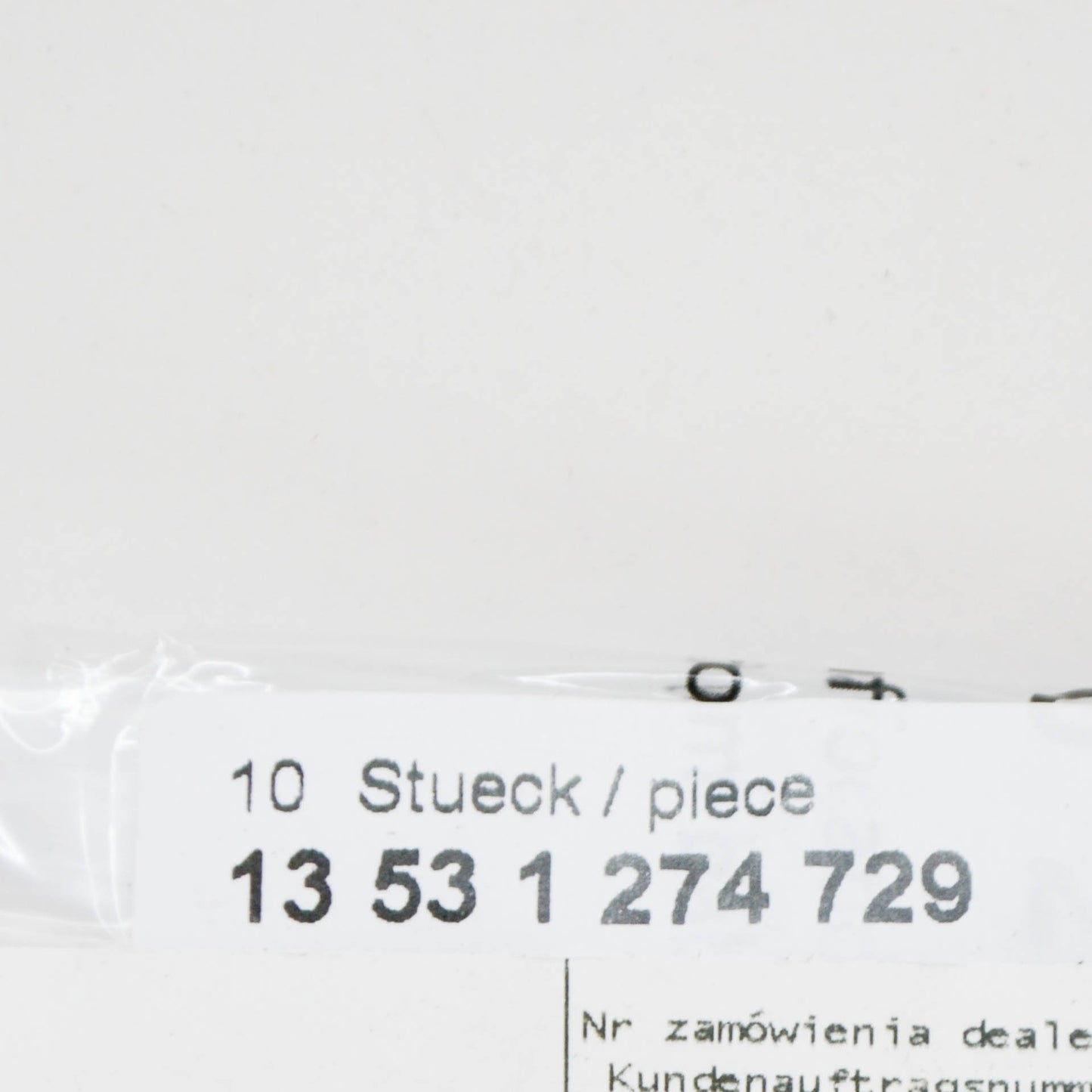 new bmw 3 compact e36 fuel injector clamp valve clip 13531274729 1274729