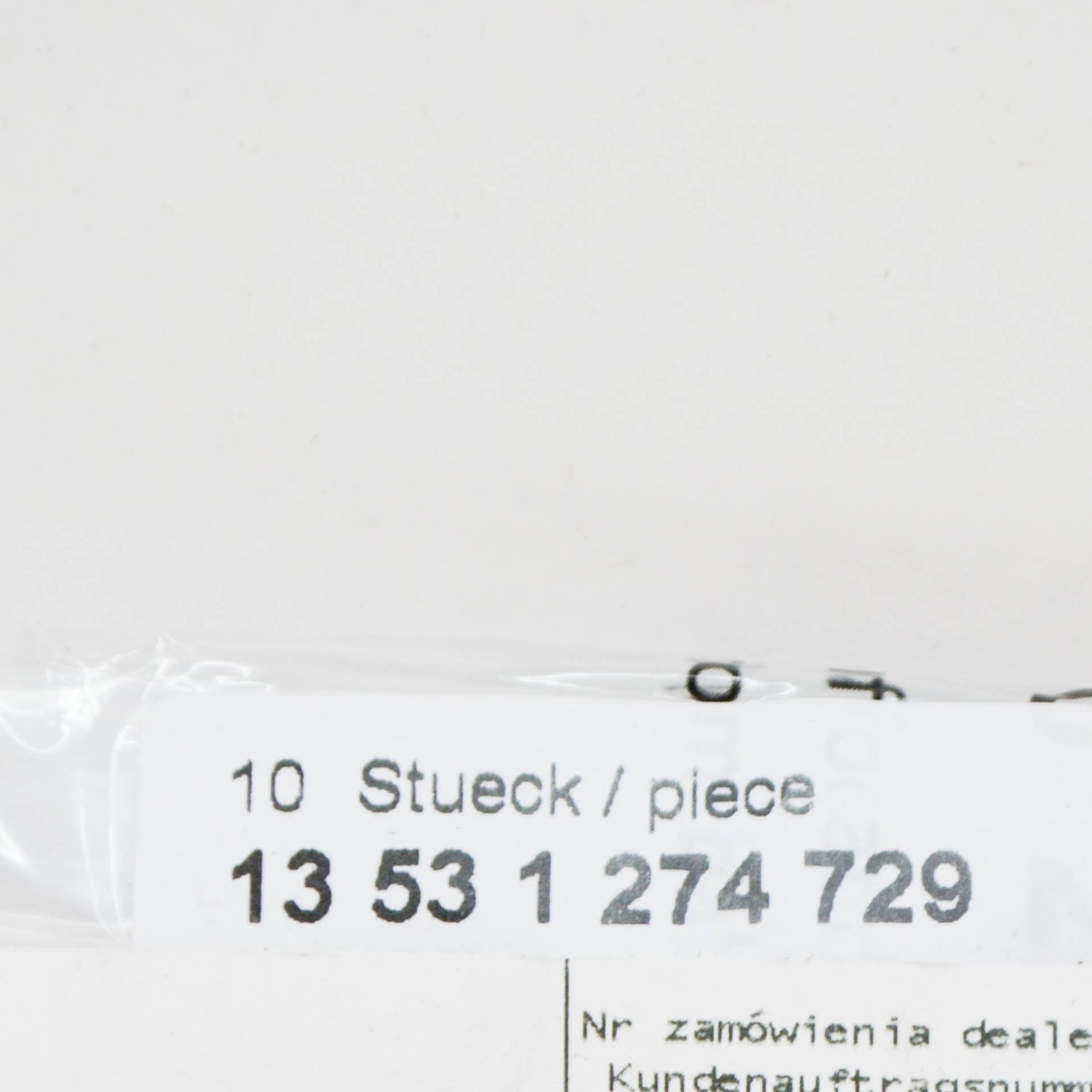 new bmw 3 compact e36 fuel injector clamp valve clip 13531274729 1274729