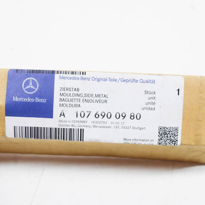 NEW MERCEDES BENZ SL R107 REAR LEFT SIDE GARNISH MOULDING A1076900980 ORIGINAL