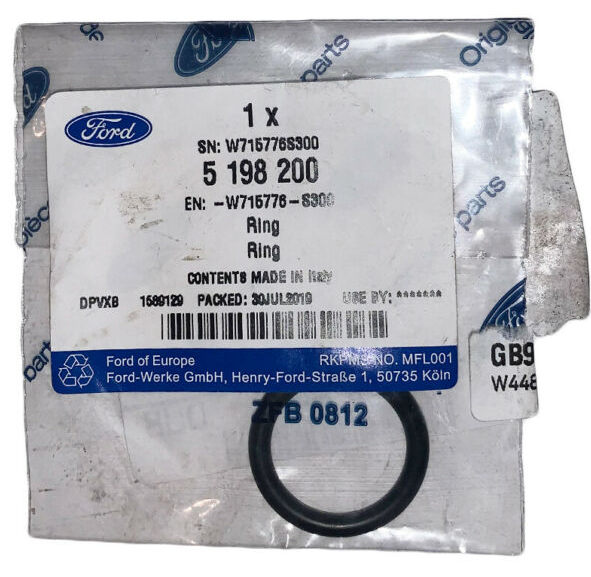 new ford ecosport mk2 bk water connection seal ring 5198200 w715776-s300