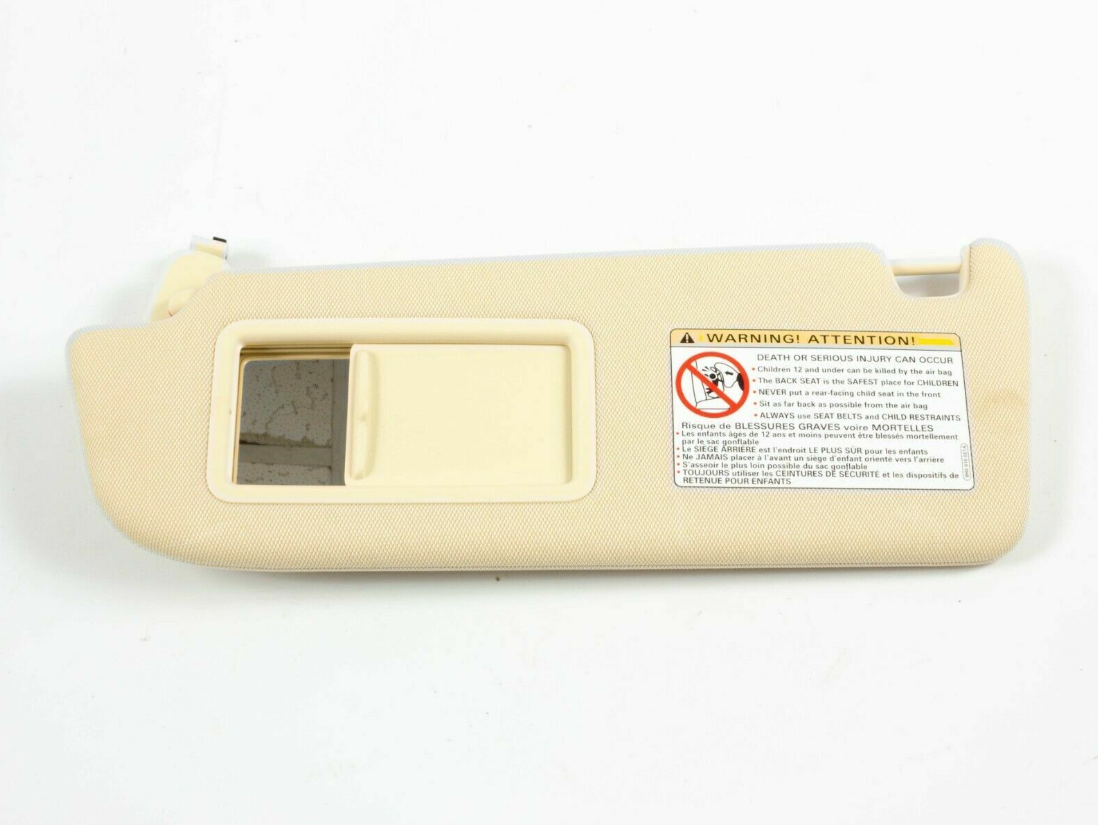 new audi a6 avant c7 left side sun visor lhd 4g0857551bjj3 original