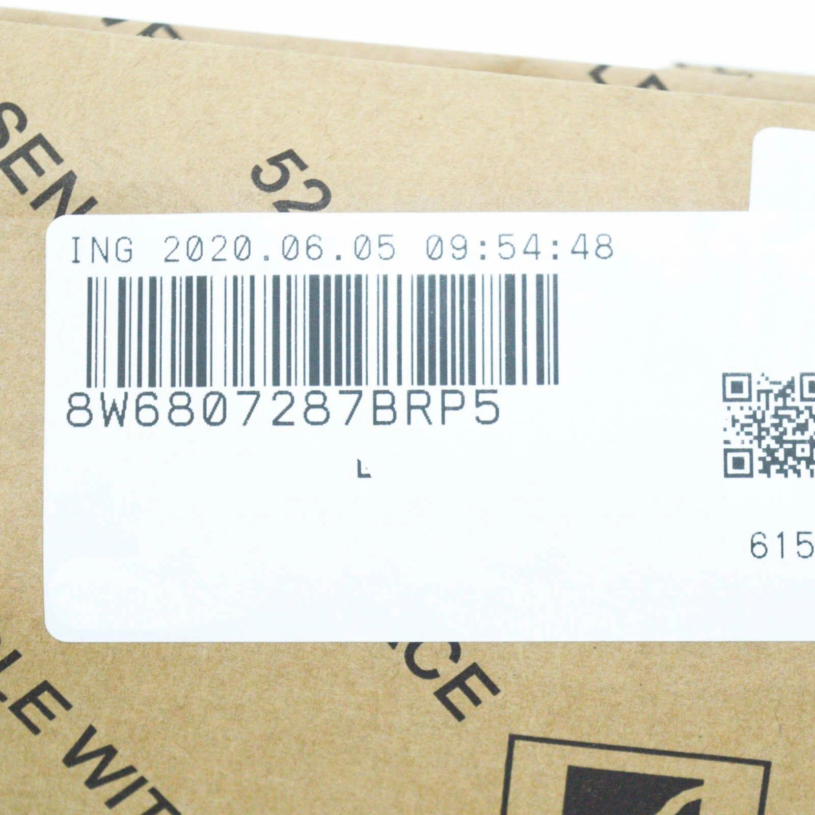 NEW AUDI A5 8T3 FRONT BUMPER LICENSE PLATE BRACKET 8W6807287B RP5