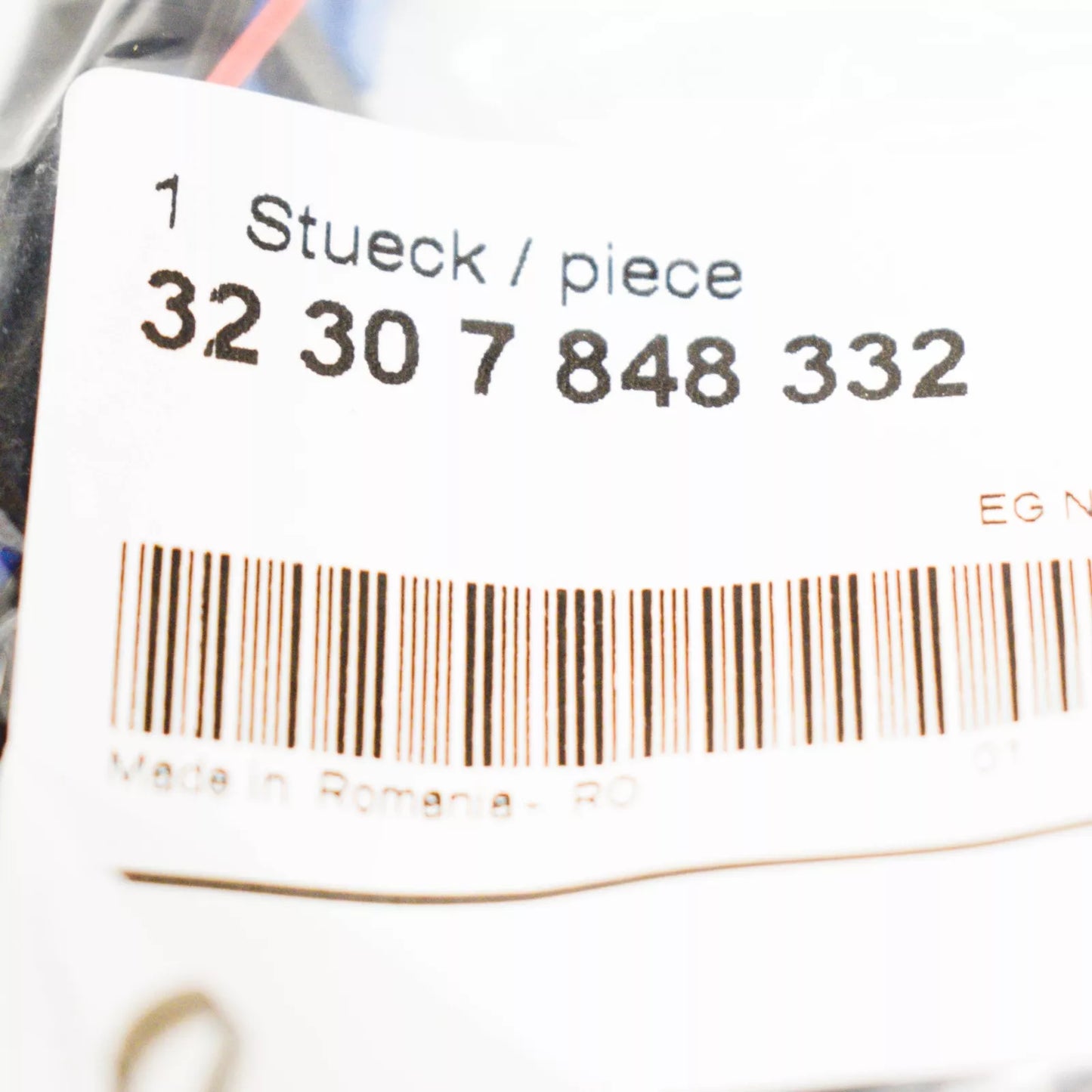 NEW BMW 5 F10 STEERING WHEEL WIRE HARNESS CONNECTING 32307848332 ORIGINAL