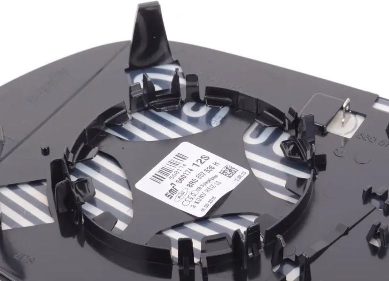 NEW AUDI Q5 8R FRONT RIGHT DOOR MIRROR GLASS 8R0857536H ORIGINAL