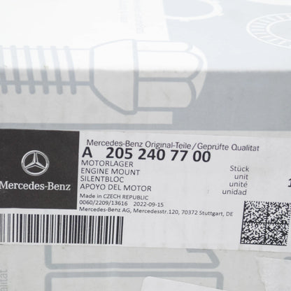 NEW MERCEDES-BENZ E COUPE C238 RIGHT SIDE ENGINE MOUNT A2052407700 ORIGINAL