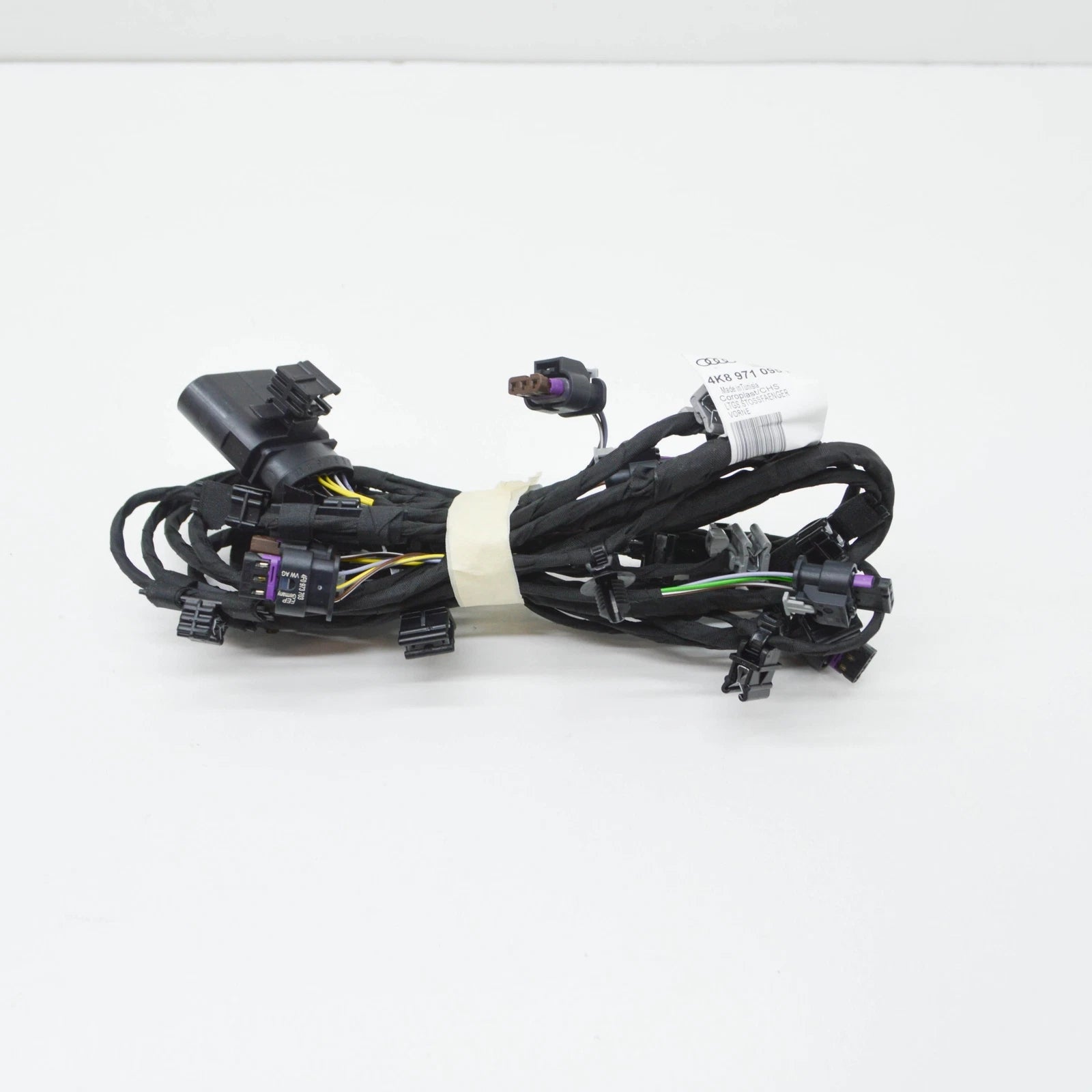 NEW AUDI A7 4K8 FRONT BUMPER WIRING 4K8971095F ORIGINAL