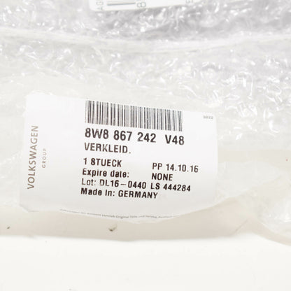 NEW AUDI A5 8W6 SPORTBACK RIGHT UPPER C-PILLAR TRIM 8W8867242V48 ORIGINAL