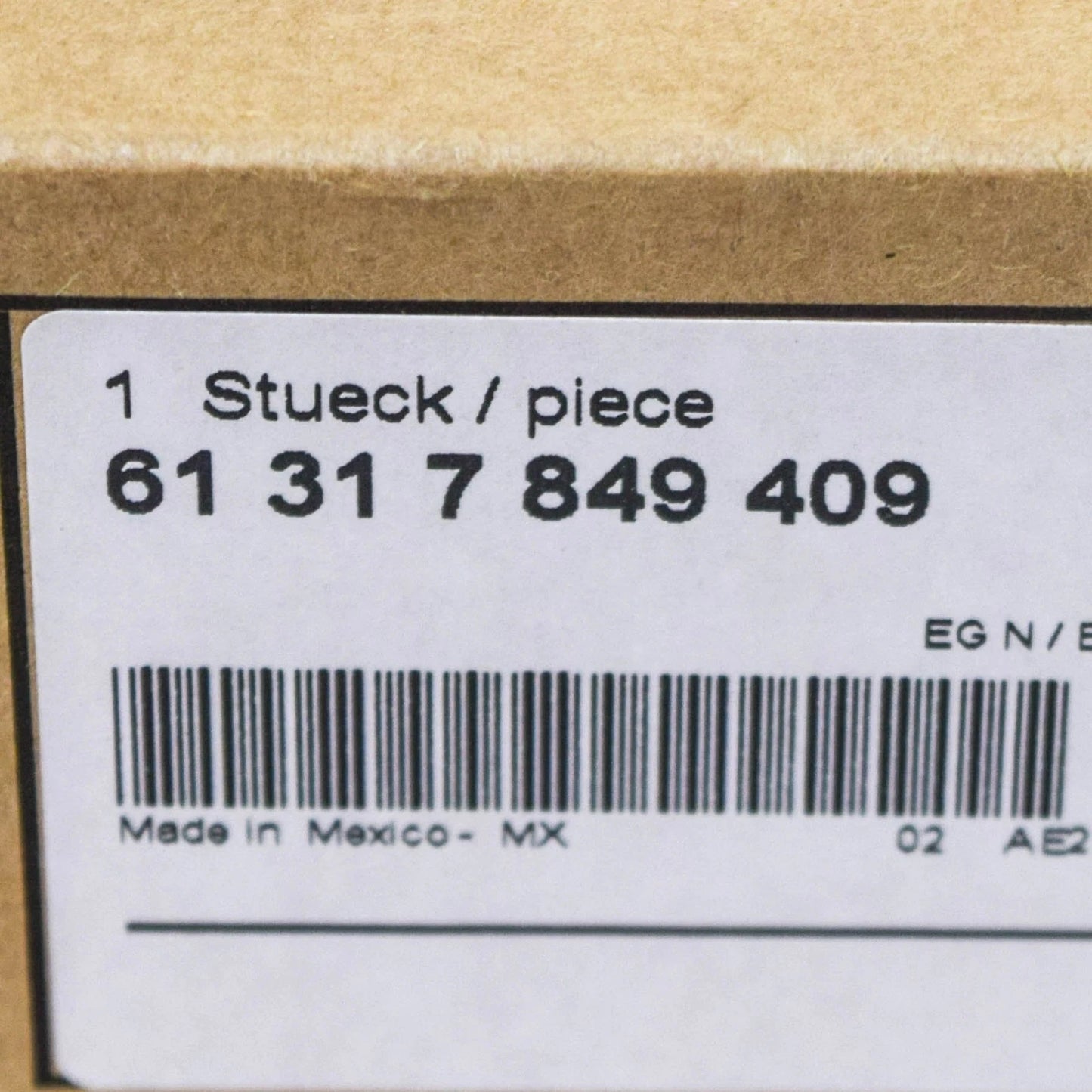 NEW BMW M5 M6 X5 SWITCH MULTI STEERING WHEEL M-SPORT 61317849409 ORIGINAL