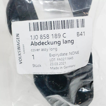 NEW VW BEETLE 9C FRONT SEAT BELT RECEPTACLE COVER CAP 1J0858189CB41