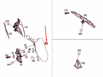 NEW MERCEDES-BENZ GLA X156 REAR LEFT TAIL LIGHT A1569060758 ORIGINAL