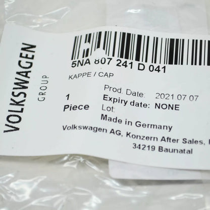 NEW VW TIGUAN AD FRONT BUMPER RIGHT TOW HOOK EYE COVER 5NA807241D041