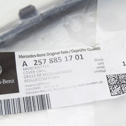 NEW MERCEDES-BENZ CLS C257 REAR BUMPER LEFT COVER GRILLE A2578851701 ORIGINAL