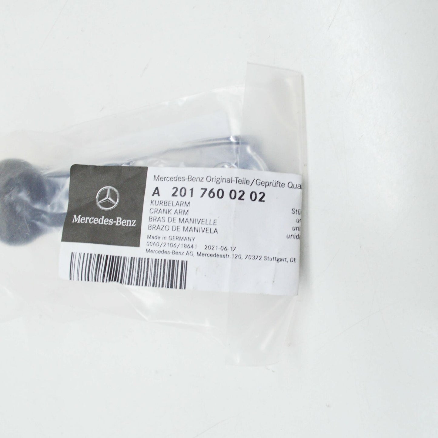 NEW MERCEDES-BENZ E W124 WINDOW REGULATOR CRANK HANDLE A2017600202 ORIGINAL