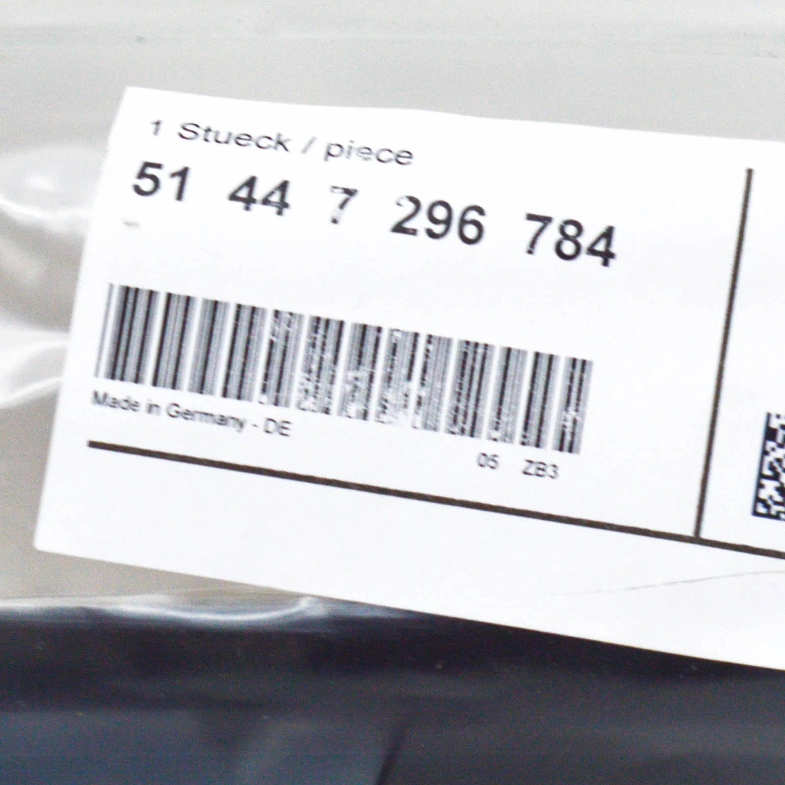 NEW BMW I3 I01 RIGHT A-PILLAR RETAINING STRIP 7296784 51447296784 ORIGINAL