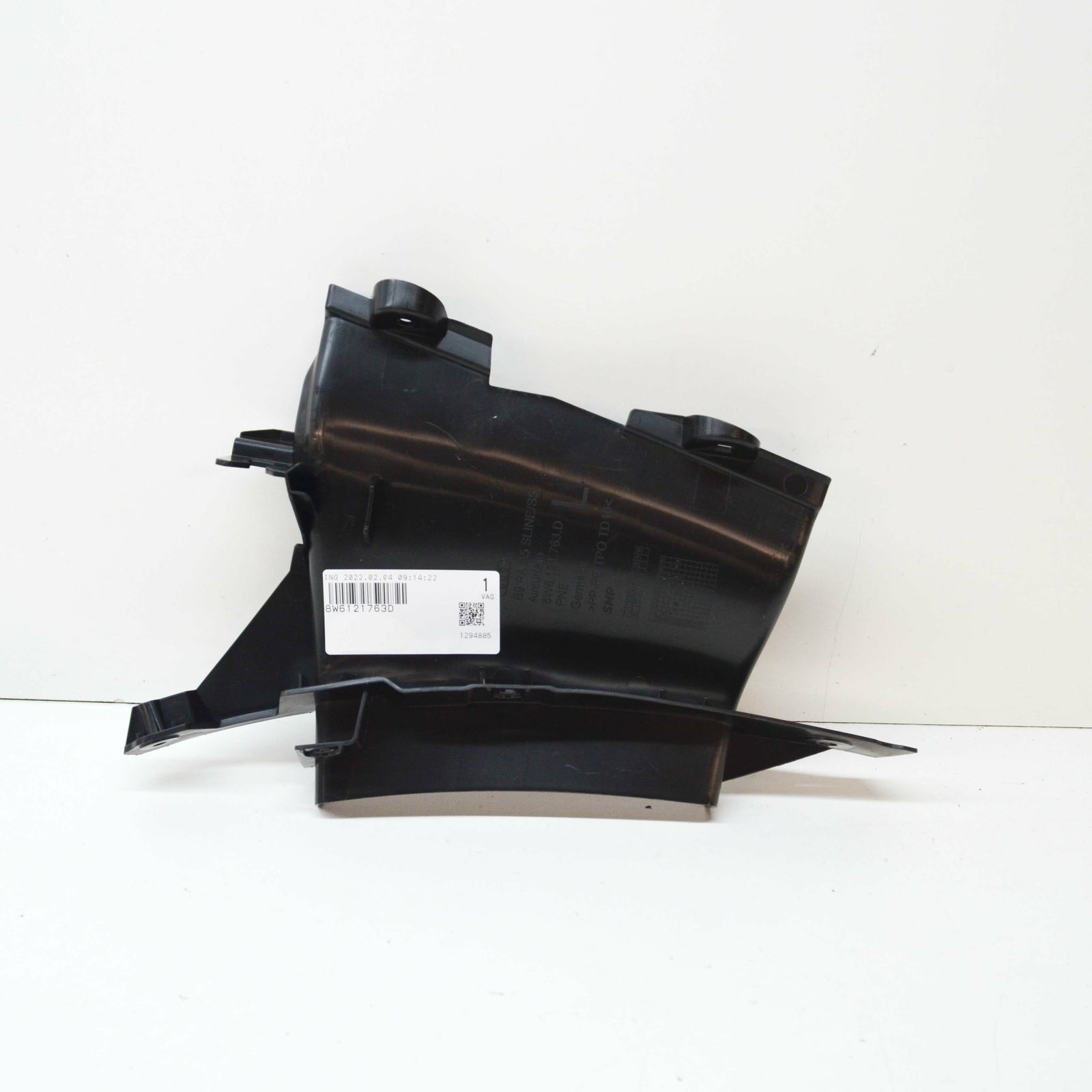 NEW AUDI A5 CABRIO 8W6 FRONT BUMPER LEFT LOWER RADIATOR DEFLECTOR 8W6121763D