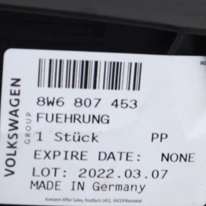 NEW AUDI A5 8W6 REAR BUMPER LEFT SUPPORT BRACKET 8W6807453 ORIGINAL