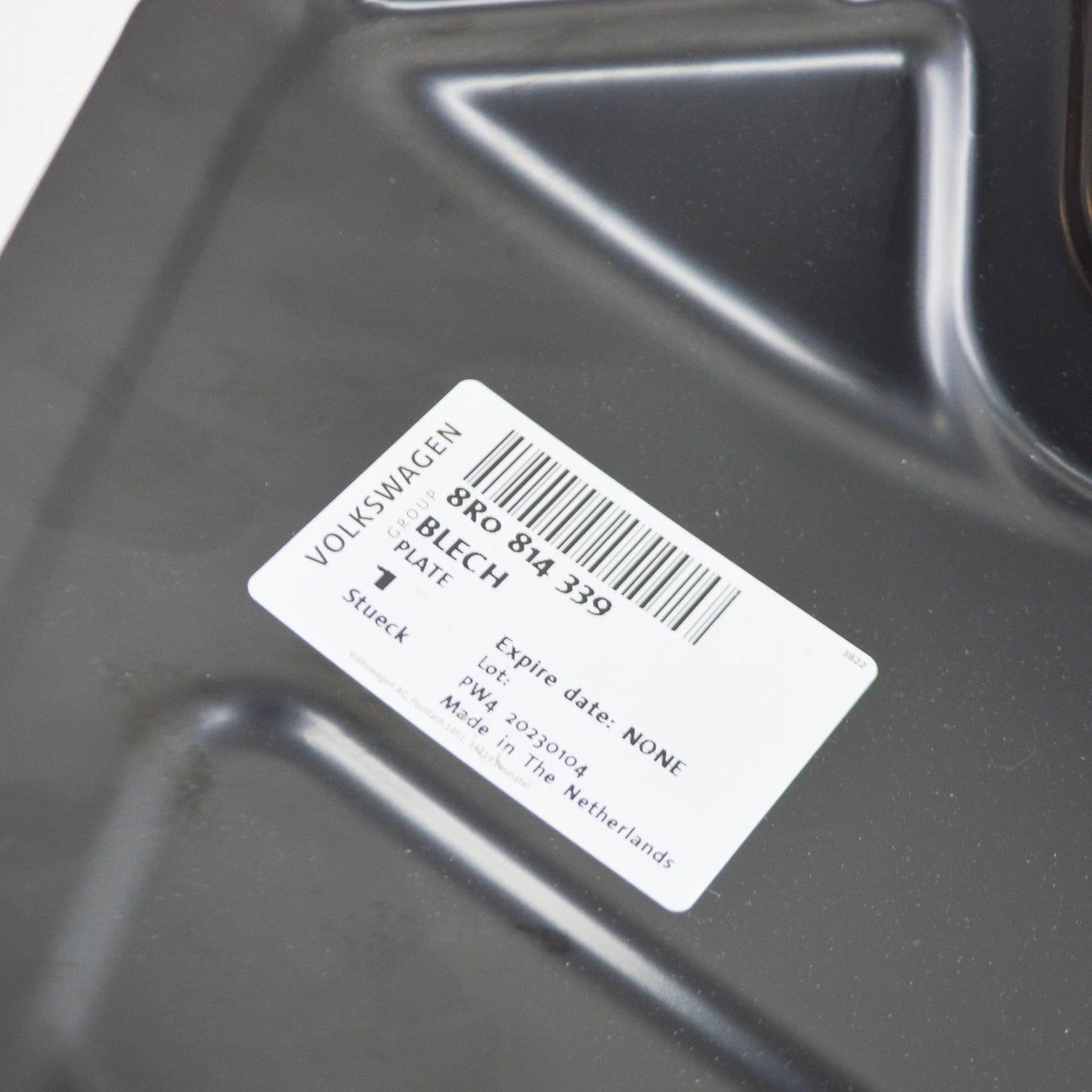 NEW AUDI Q5 8R LEFT INSERT PLATE LOWER  8R0814339 ORIGINAL