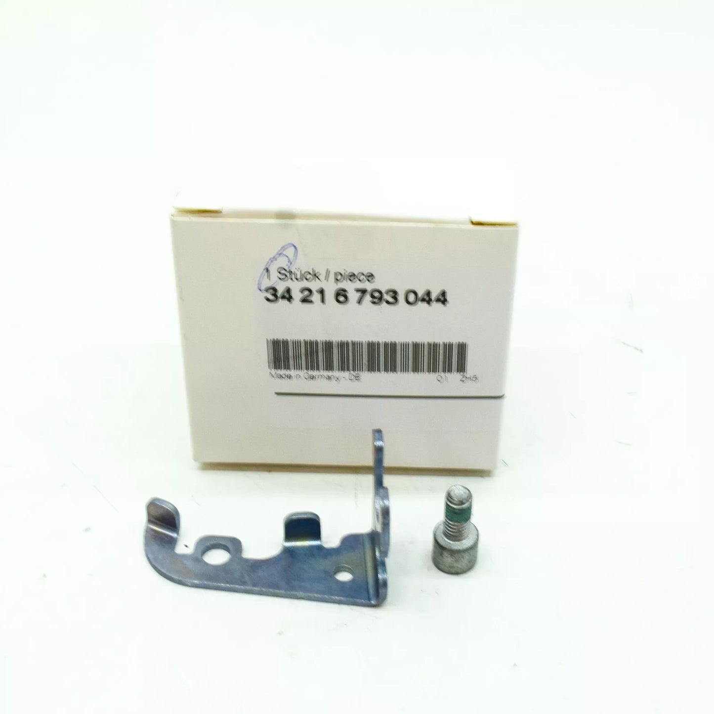 NEW BMW 5 F10 REAR WHEEL BRAKE CABLE RIGHT BRACKET 34216793044 ORIGINAL