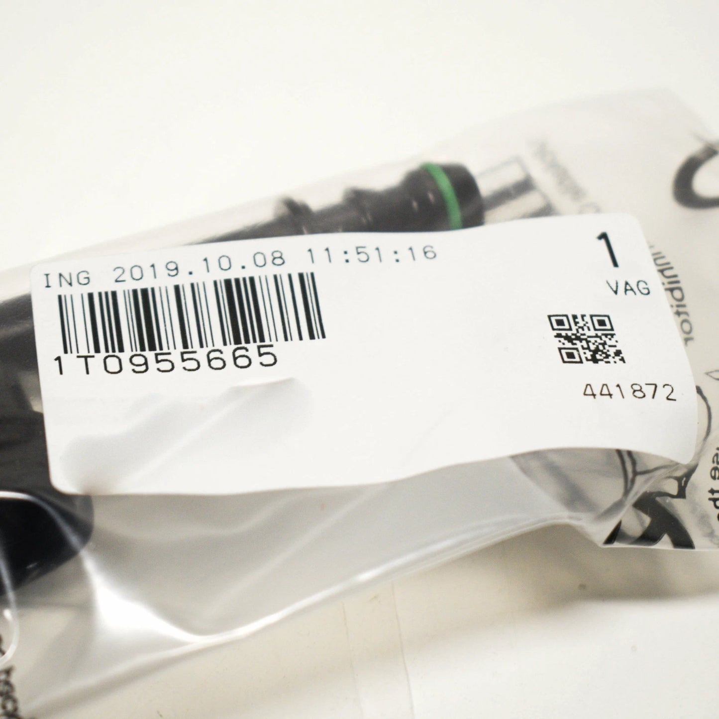 NEW VOLKSWAGEN GOLF MK6 WASHER PUMP CONNECTOR 1T0955665 ORIGINAL