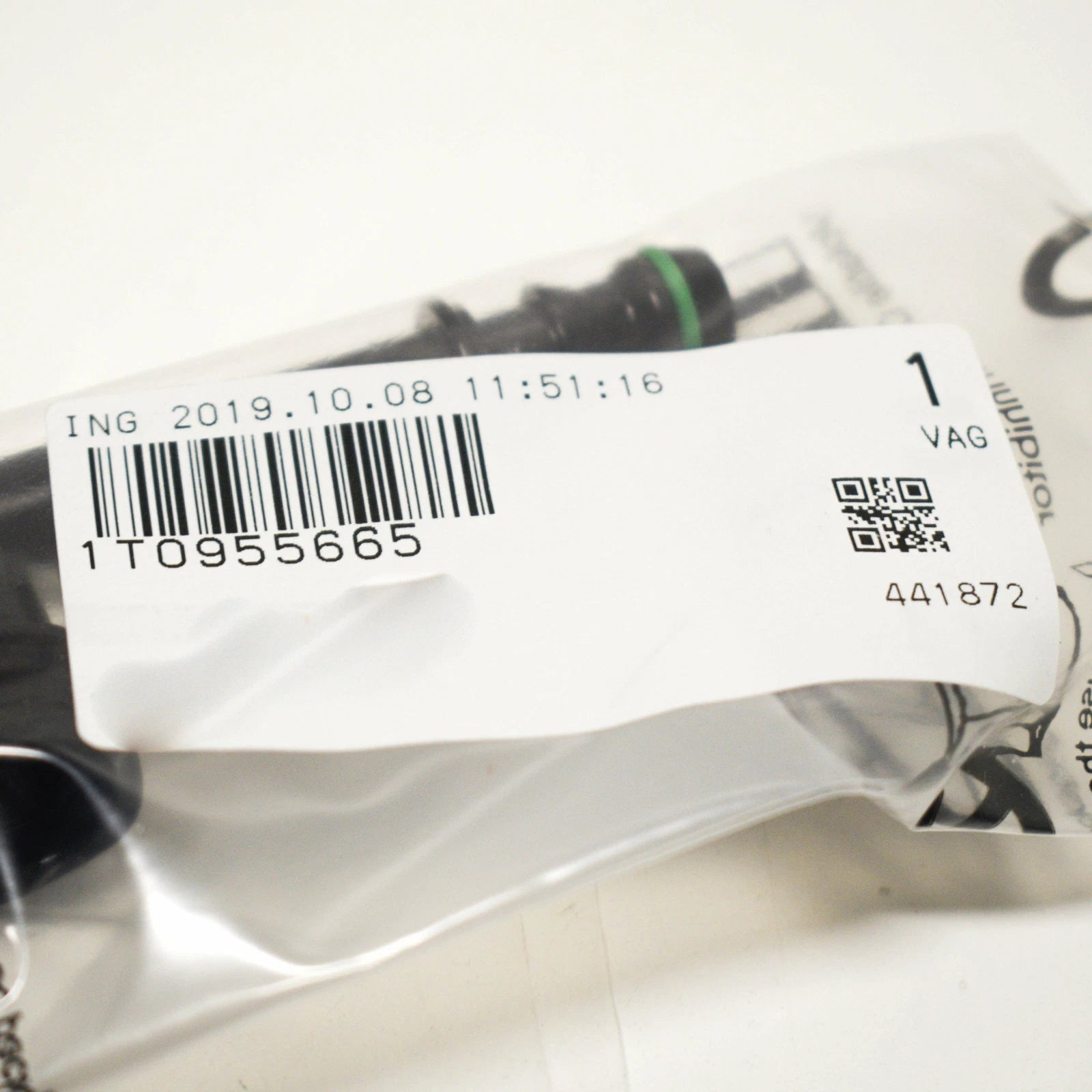 NEW VOLKSWAGEN GOLF MK6 WASHER PUMP CONNECTOR 1T0955665 ORIGINAL